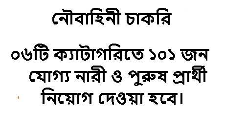 নৌবাহিনী বেসামরিক নিয়োগ ২০২৬